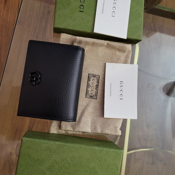 Authentic Gucci Leather Card Case Wallet - Picture 5 of 7